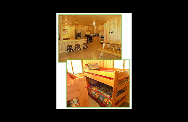 Interior view of Round Lake Escape.