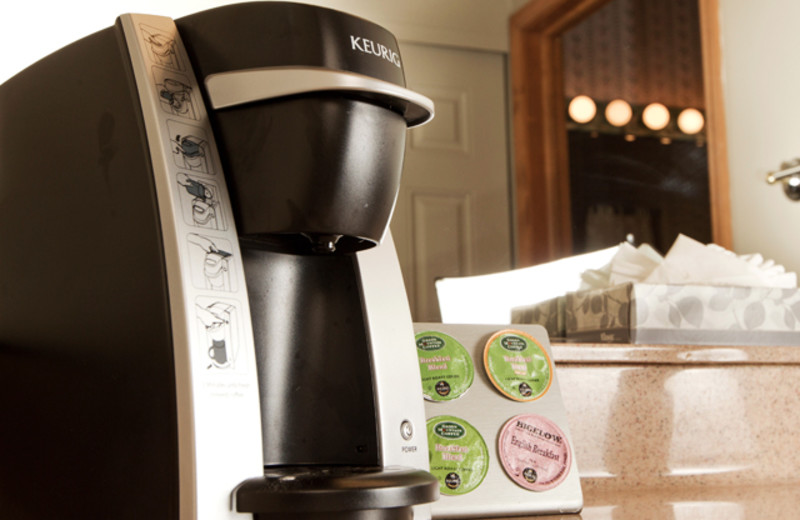 Guests will find fully stocked Keurig Coffee Machines in each individual guest room at The Inns.