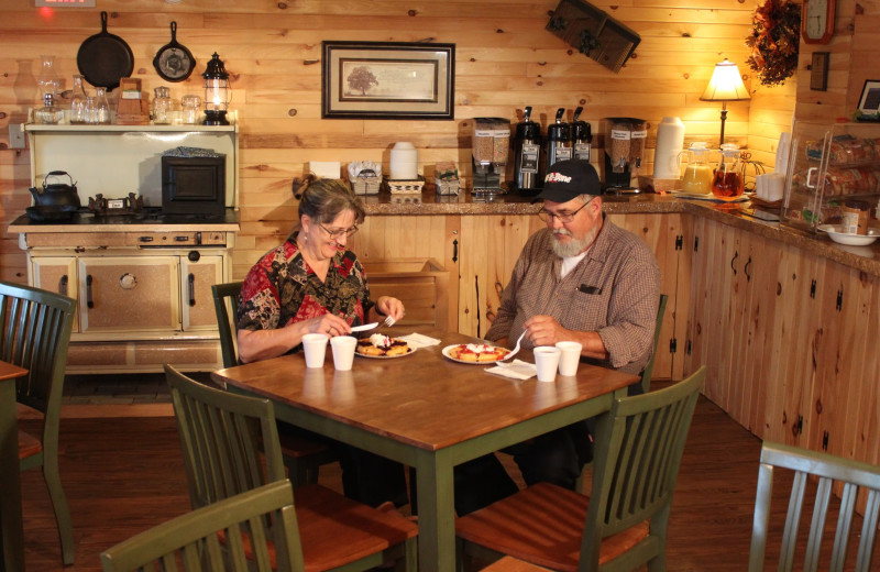 Breakfast at Vacationland Inn.