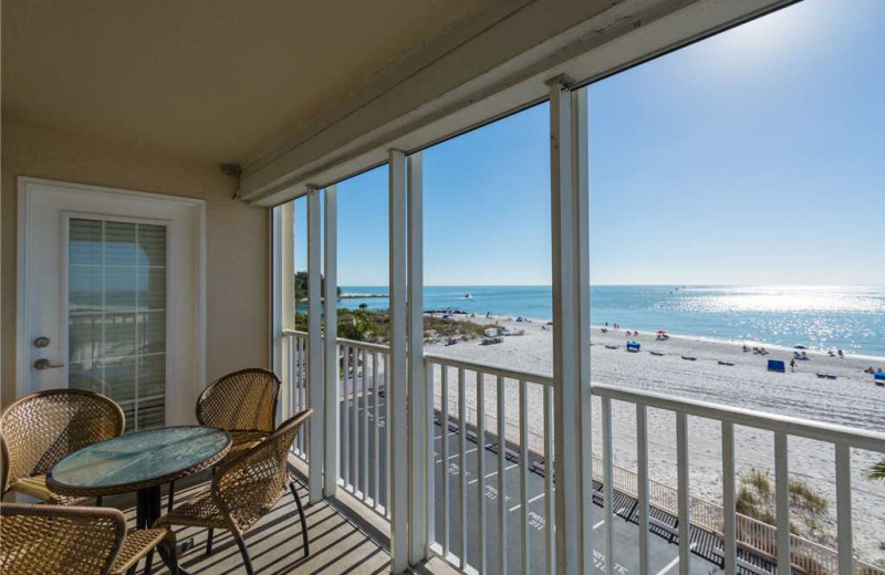 Rental balcony at Beach Place Condominiums.