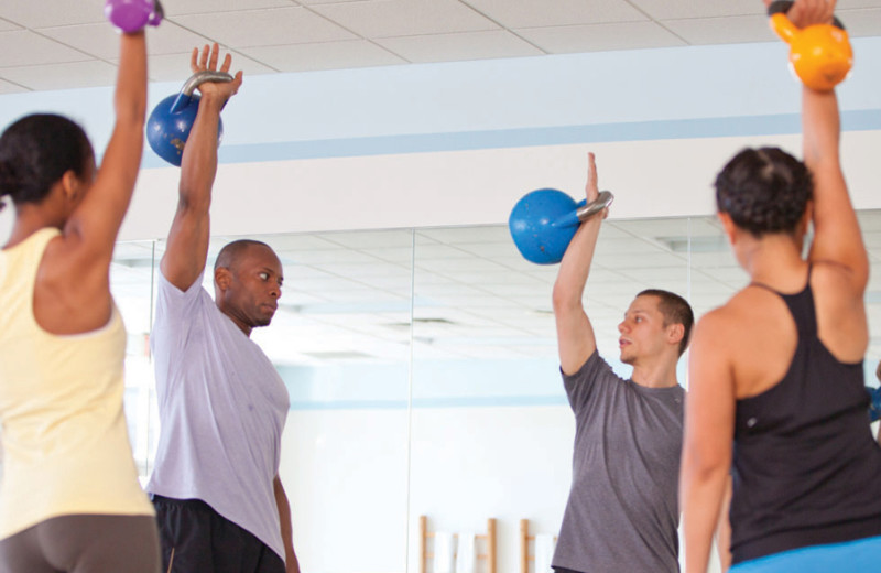 Fitness classes at Canyon Ranch in Lenox.