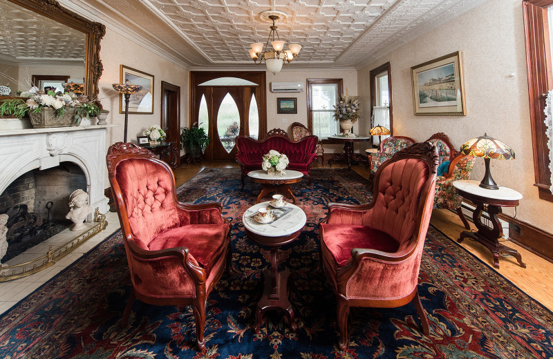 Living room at The Addy Sea.