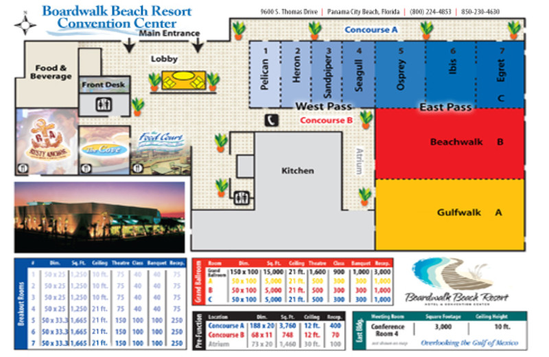 Convention Center Layout