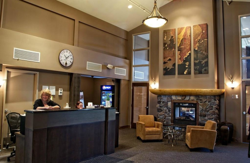 Lobby at Northstar Mountain Village Resort.