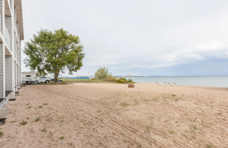 Beach at Ramada Waterfront.