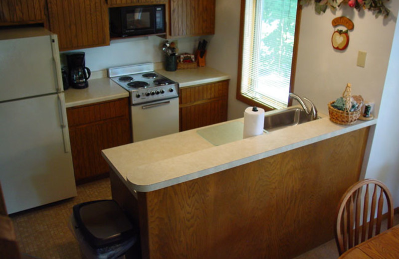 Kitchen at Ephraim Guest House.