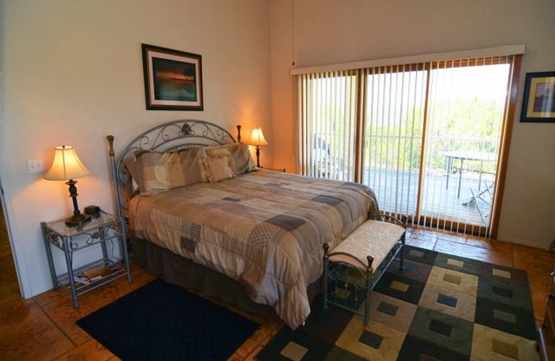 Rental bedroom at Lake Travis & Co.