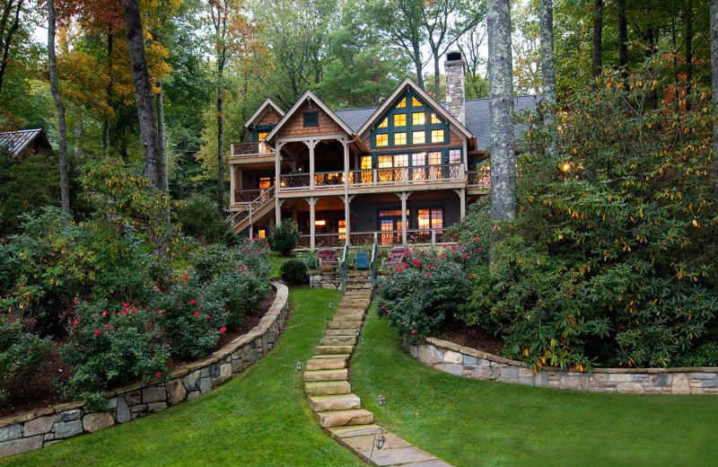 Rental exterior at Lake Toxaway Co.