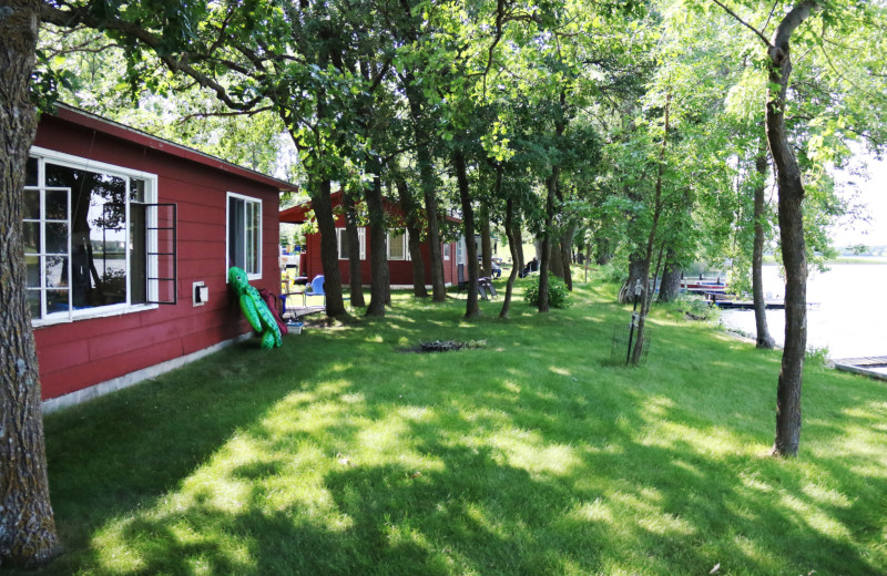 Exterior view of Whispering Waters Resort.