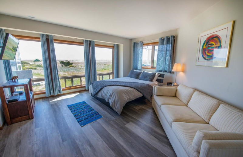 Rental bedroom at Beachhouse Vacation Rentals.