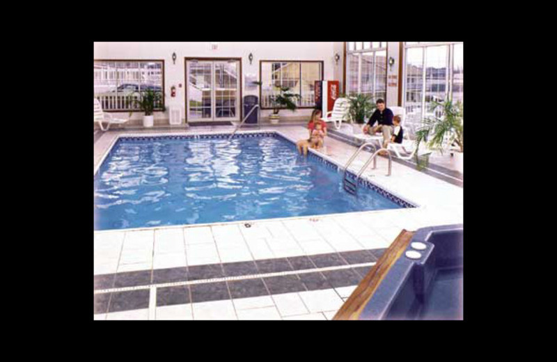 Indoor pool at Honeysuckle Inn & Conference Center.