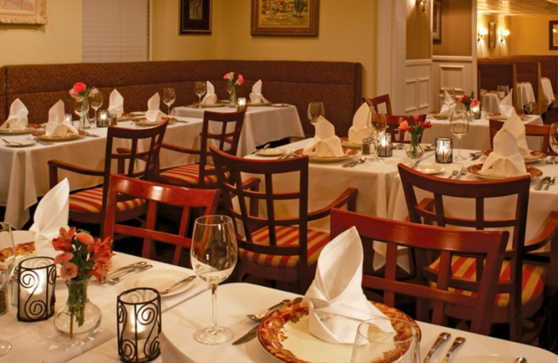 Dining at Park Manor Suites.
