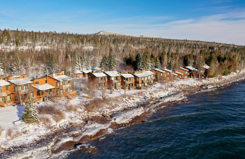 Exterior view of Lutsen Sea Villas.