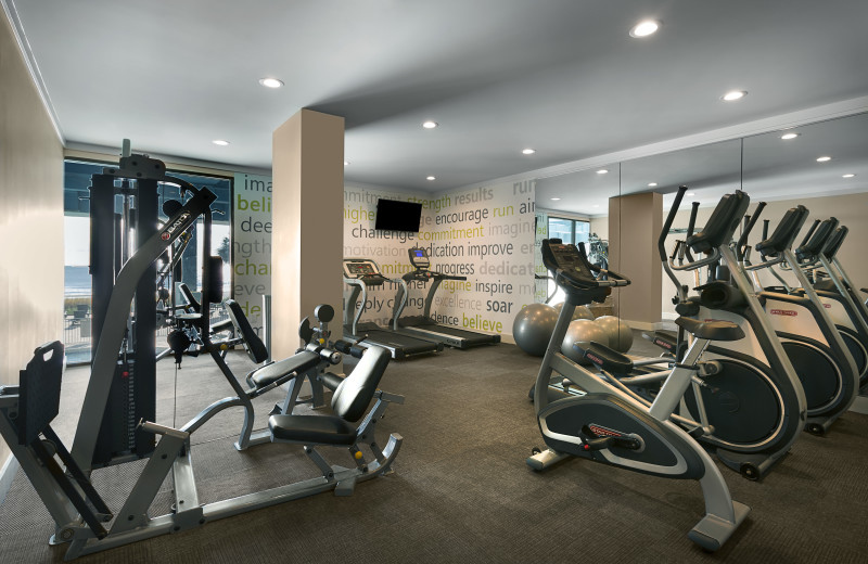 Fitness room at The Breakers Resort.