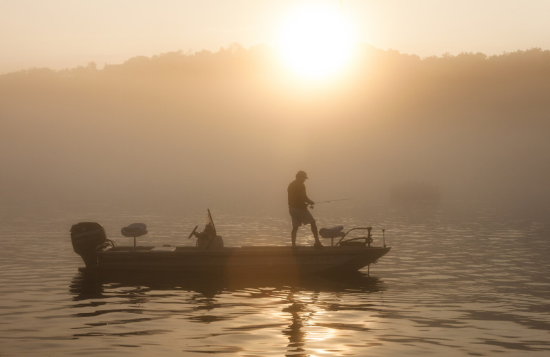 Fishing at Indian Point.