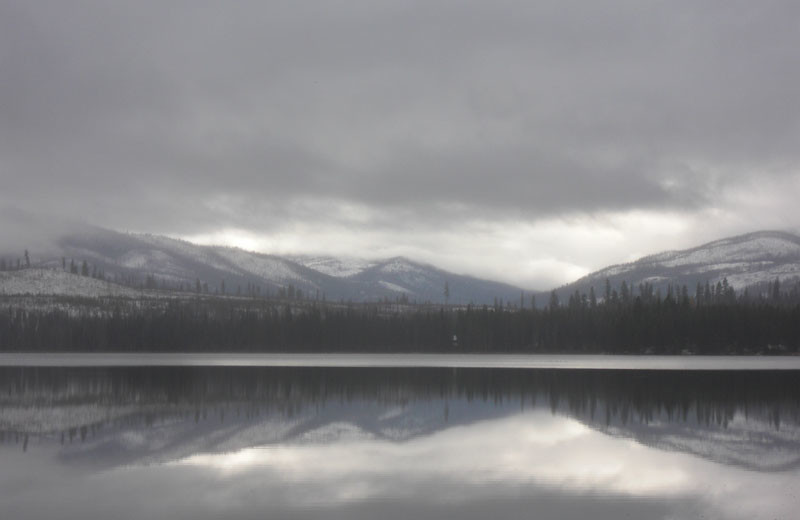 Lake view at North Shore Lodge & Resort.