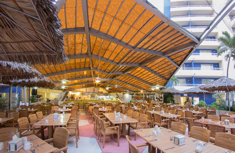 Dining at Playa Suites Acapulco.