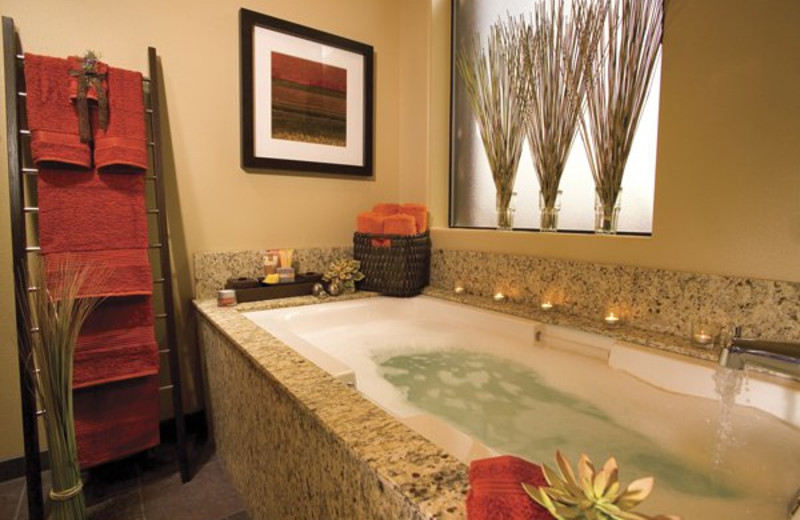 Bathroom at Red Mountain Resort.