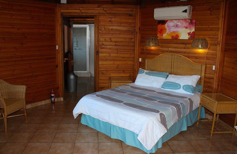 Guest room at Dolphin Holiday Resort.