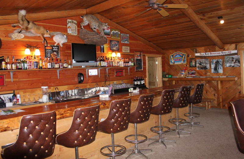 Bar at Kendall Valley Lodge.