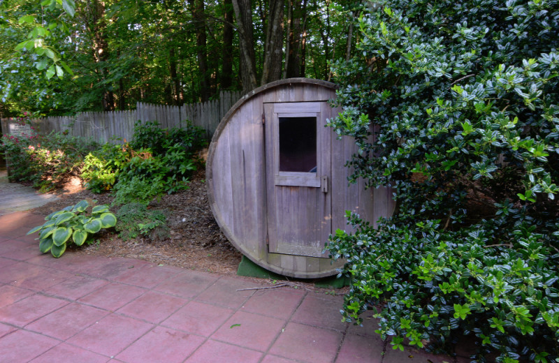 Sauna at Pilot Knob Inn Bed & Breakfast.