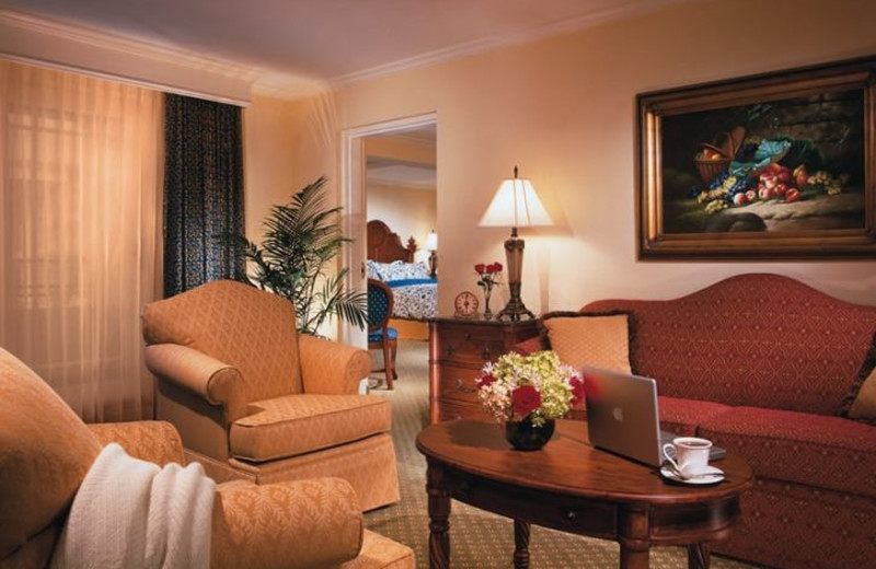 Suite Interior at Harborside Hotel