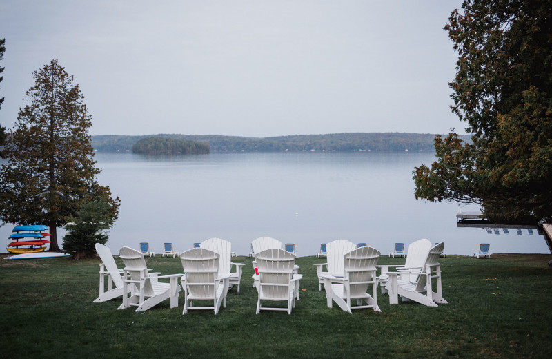 Lake view at Port Cunnington Lodge & Resort.