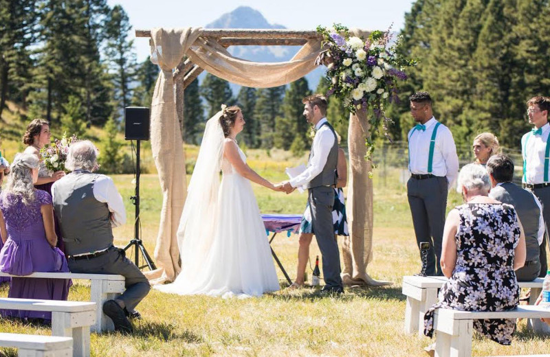 Weddings at Hardscrabble Ranch.
