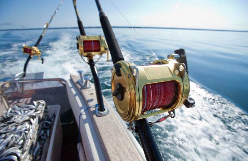 Fishing at Southern Shores Realty.