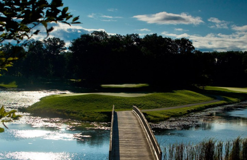 Golf course at Tullymore Golf Resort.