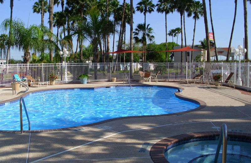 Outdoor Pool at the Victoria Palms Inn and Suites