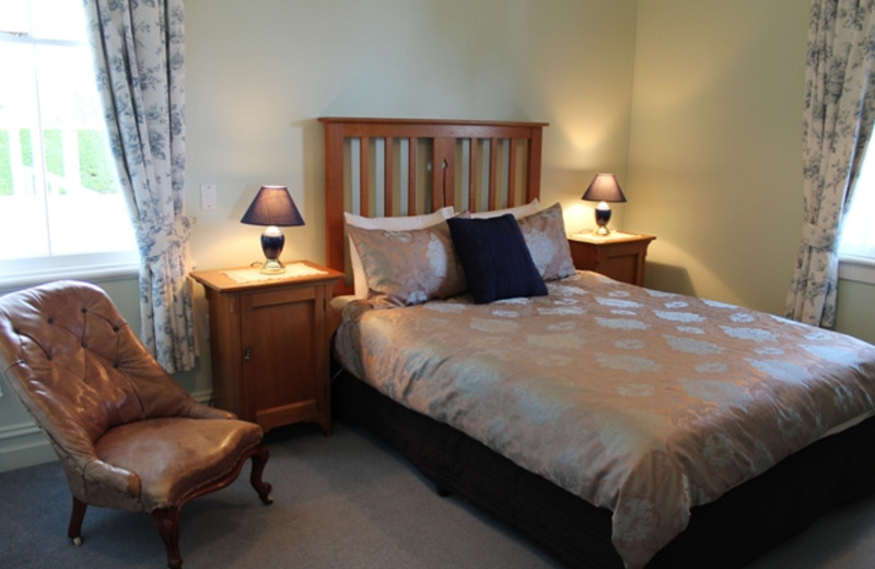 Guest room at Murrell's Grand View House.