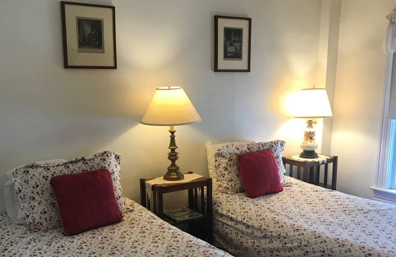 Guest room at The Inn at Starlight Lake.