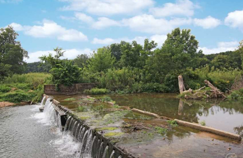 Dam at Dawn Hill Community.