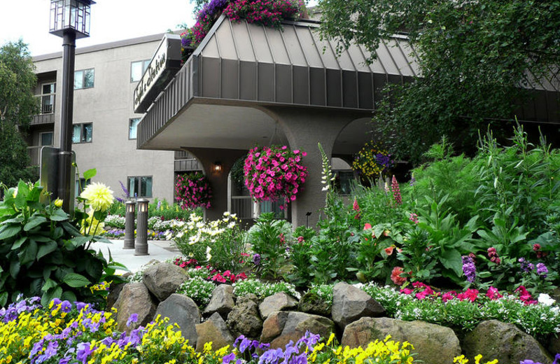 Exterior view of Sophie Station Suites.