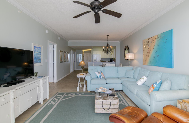 Rental interior at Windemere Perdido Key.