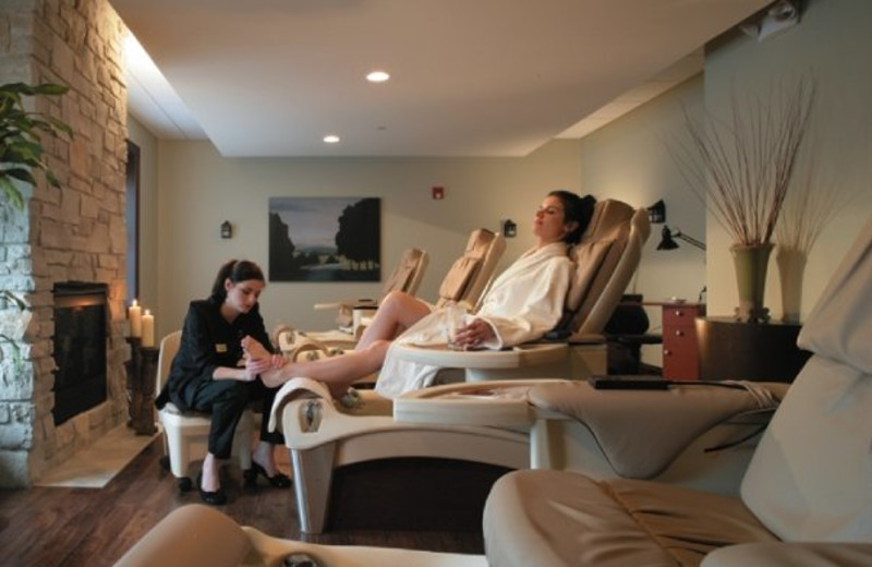 Pampering at The Osthoff Resort.