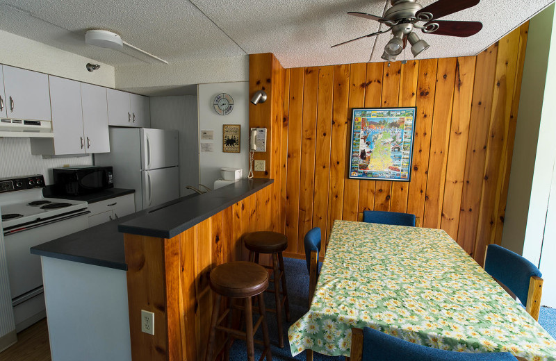 Guest kitchen at Waterville Valley.