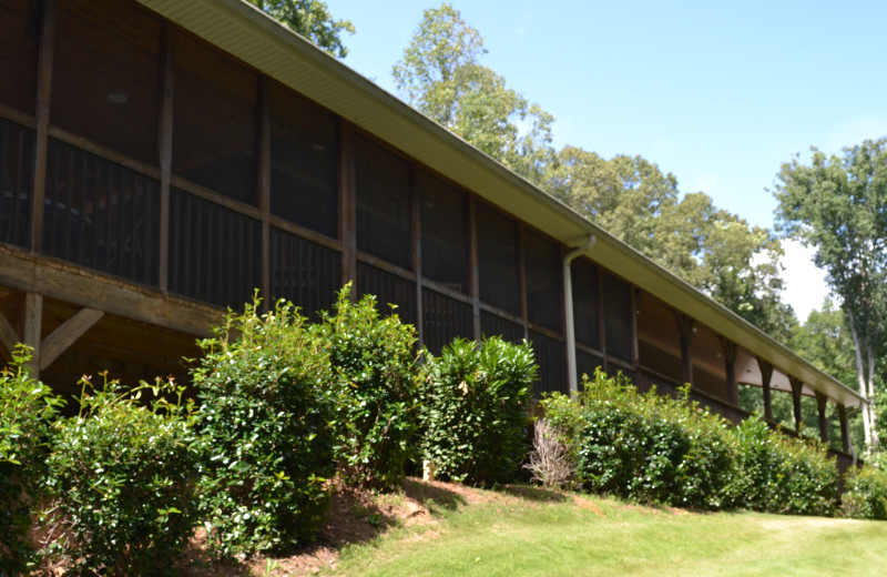 Exterior view of Sautee Mountain Retreat.