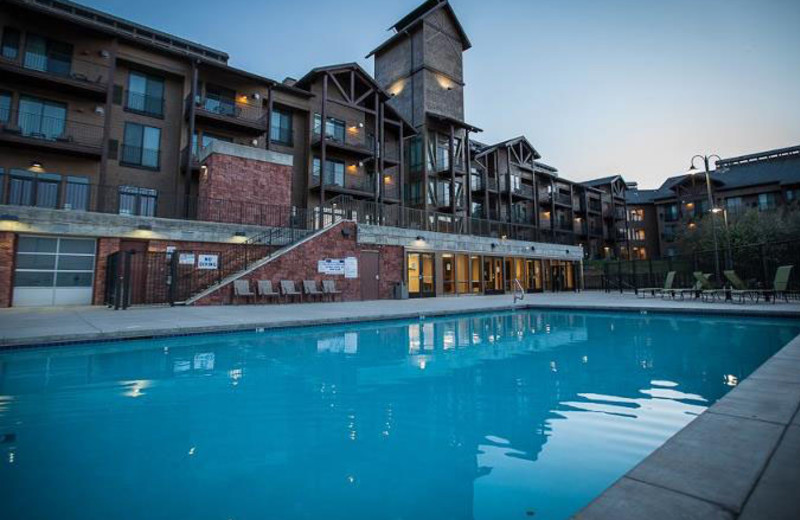 Outdoor pool at The Lodge at Stillwater.