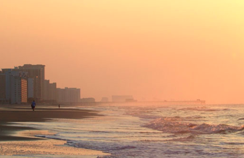 Ocean Sunset at Affordable Vacation Rentals