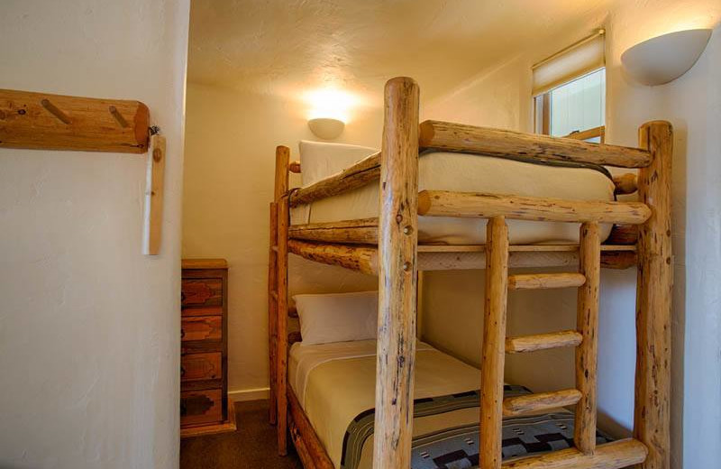 Bunk beds at Grand Targhee Resort.