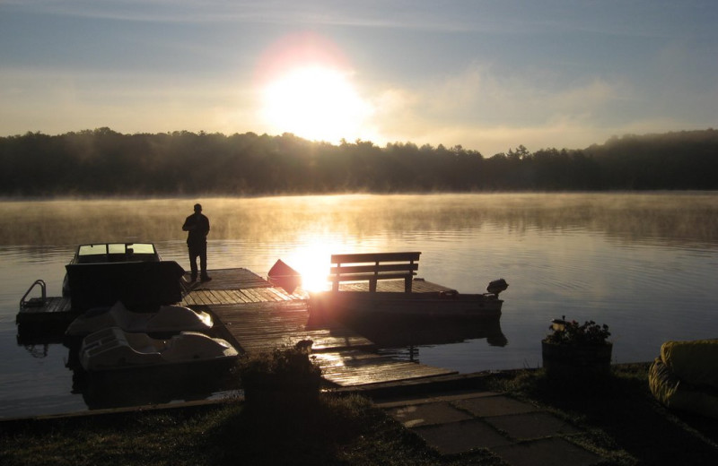 Lake view at Ogopogo Resort.