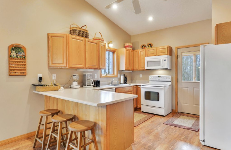 Rental kitchen at Best of Canaan.