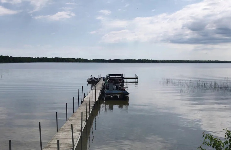 Dock at Driftwood Resort.