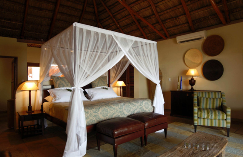 Guest room at Marlin Lodge.