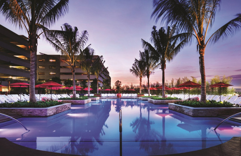 Outdoor pool at Borgata Hotel Casino and Spa.