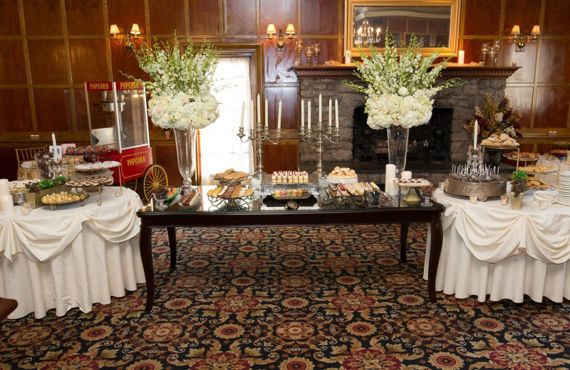 Wedding reception at The Fox Hill Inn.