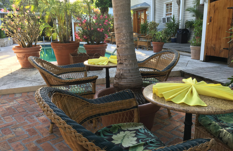 Pool patio at The Heron House & Heron House Court.