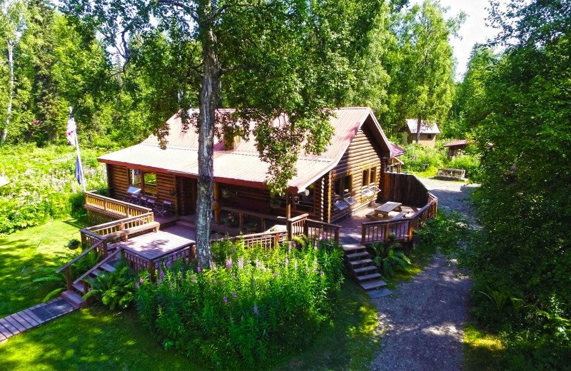 Lodge exterior at The Alaska Adventure Company.